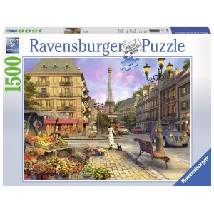 Ravensburger Vintage Paris 1500 Piece Jigsaw Puzzle For Adults Softclick Technology Means Pieces Fit Together Perfectly