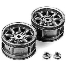 Tamiya 300050569 M Chassis Rims Silver 2 Mini Cooper