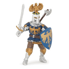 Papo Knight With Crest Figure Blue