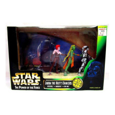 Star Wars Power Of The Jedi Jabba The Hutts Dancers Rystall Greeata And Lyn Me 375 Inches