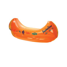 Swimline Inflatable Canoe Pool Float Orange 442215