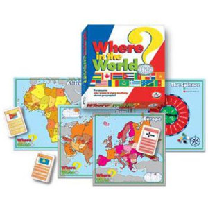 Talicor 701 Where In The World Board game