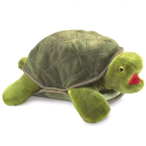 Folkmanis Turtle Plush Hand Puppet 8