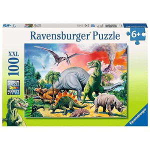 Ravensburger Among The Dinosaurs Jigsaw Puzzle (100 Piece)