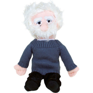 Albert Einstein Plush Doll 11" - The Unemployed Philosophers Guild