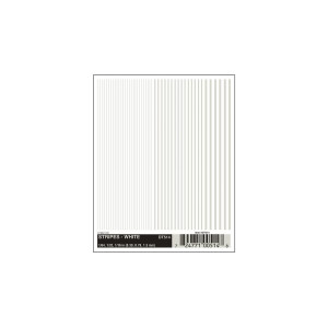 Woodland Scenics Stripes White Dry Transfer Decals