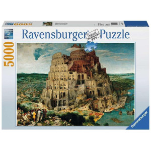 Ravensburger The Tower Of Babel Jigsaw Puzzle 5000 Pieces Antiglare Surface Premium Quality Precision Fit Ideal Gift