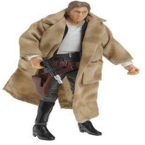 Star Wars 375 Vintage Endor Han Solo Figure