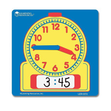 Learning Resources Write And Wipe Student Clocks Help Kids Practice Time Clocks For Kids Write And Wipe Clocks Homeschool C