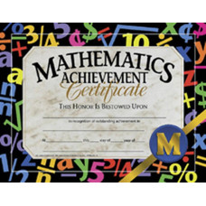 Hayes Mathematic Achievement Certificate 85 X 11 Pack Of 30