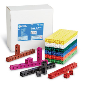 Learning Resources Snap Cubes Set Of 500 Cubes Ages 5 Educational Counting Toy Back To School Supplies Teacher Supplies For