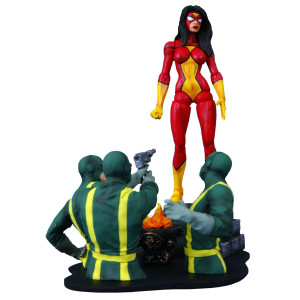 Diamond Select Toys Marvel Select Spiderwoman Action Figure