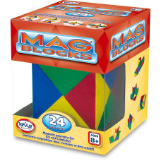 Trimags Magnetic Puzzle Toy 24 Piece Stem Learning Toy