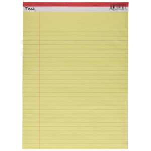 Mead 50Ct812X11 Legal Pad Pack Of 12 59610 Paper