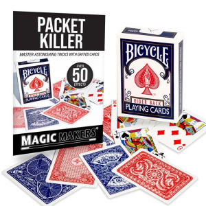 Magic Makers Packet Killer Bicycle Deck 50 Tricks With Special Printed Bicycle Cards