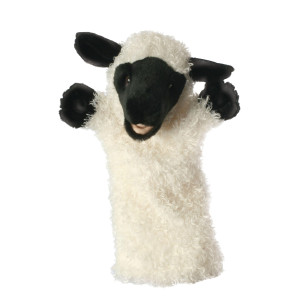 Longsleeved Glove Puppets Sheep White