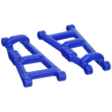 Rpm 80185 1 Pair Of Blue Rear Aarms Fits Traxxas Electric 2Wd Monster Jam Rustler And Stampede