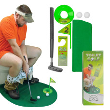 Potty Putter Toilet Time Golf Game