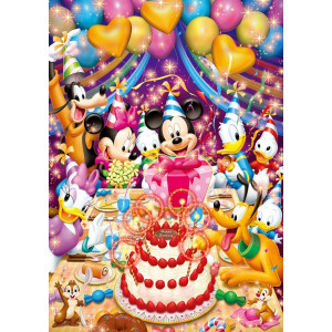 108 Piece Happy Birthday Hologram Specification D108961 Japan Import