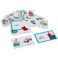 Trend Enterprises Funtoknow Puzzles Community Helpers Learn About Community Helpers Their Tools 20 Twosided Puzzles Se