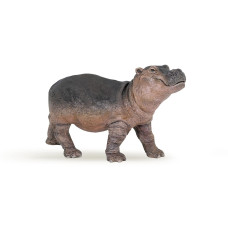 Papo Handpainted Figurine Wild Animal Kingdom Hippopotamus Calf 50052 Collectible For Children Suitable For Boys An