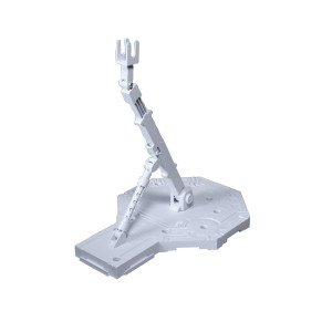 Bandai Hobby White Action Base1 Display Stand 1100