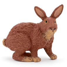 Papo Brown Rabbit Figure Multicolor