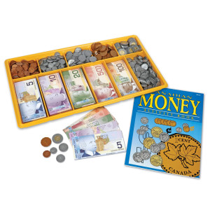 Learning Resources Canadian Classroom Money Kit Play Money For Kids Grades K Ages 5