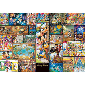 Tenyo Collection Art Mickey Mouse Gyutto Size Series Jigsaw Puzzle 2000 Piece