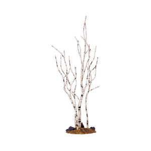 Lemax 34967 Winter Birch Tree 9 Bare White Christmas Village Scenery