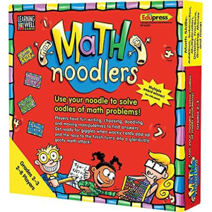 Edupress Math Noodlers Game Grades 23 Ep62350 Multi