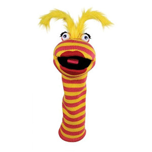 The Puppet Company Knitted Puppet Lipstick 15 Inches