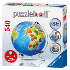 Ravensburger Metallic Earth 540 Piece Puzzleball