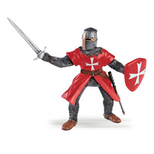 Papo Handpainted Figurine Medievalfantasy Knight Of Malta 39926 Collectible For Children Suitable For Boys And Gir