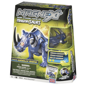 Mega Bloks Magnext Magna Saurs Wooly Rhino