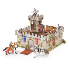 Papo Handpainted Figurine Medievalfantasy Castle Of Prince Philip 60007 Collectible For Children Suitable For Boys