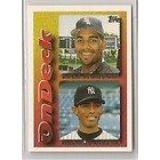 Mariano Rivera New York Yankees Lyle Mouton Chicago White Sox 1995 Topps Traded On Deck Mlb Rookie Card 130T