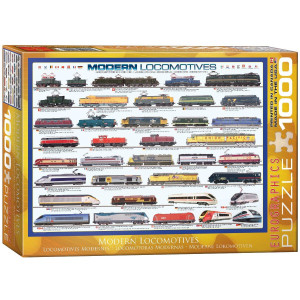 Eurographics Modern Locomotives 1000 Piece Puzzle