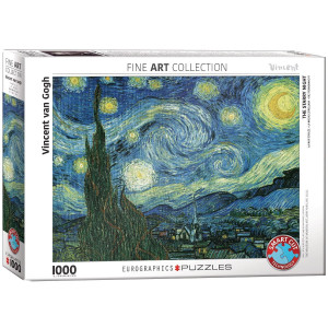 Eurographics Starry Night By Vincent Van Gogh 1000Piece Puzzle