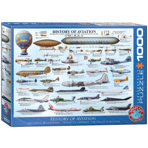 Eurographics History Of Aviation Puzzle 1000Piece