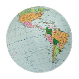 48 Circumference Inflatable World Globe