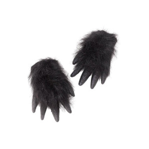 Bristol Novelty Ba104 Gorilla Hands Black Halloween Unisexadult One Size