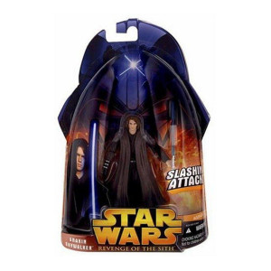 Star Wars Revenge Of The Sith Anakin Skywalker Slashing Attack 28 Action Figure