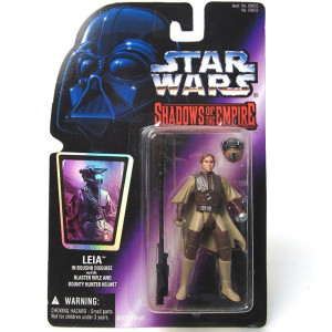 Star Wars Shadows Of The Empire Princess Leia In Boushh Disguise Action Figure 375 Inches