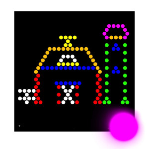 Illumipeg Farm Refill Templates For Lite Brite Cube Flatscreen And Four Share 10 Sheets 7X7