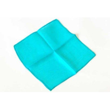 Magic Makers Professional Grade 6 Inch Magicians Silk Turquoise