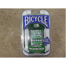 Bicycle Illuminated Touch Pad Electronic Handheld Blackjack Game