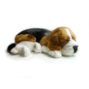 Perfect Petzzz Original Petzzz Beagle Realistic Lifelike Stuffed Interactive Pet Toy Companion Pet Dog With 100 Handcrafted