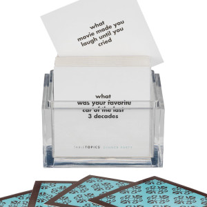 Tabletopics Dinner Party 135 Fun Question Cards Perfect For Dinner Parties With Friends Family Explore New Topics Excit