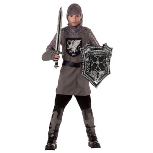 Kids Valiant Knight Costume S